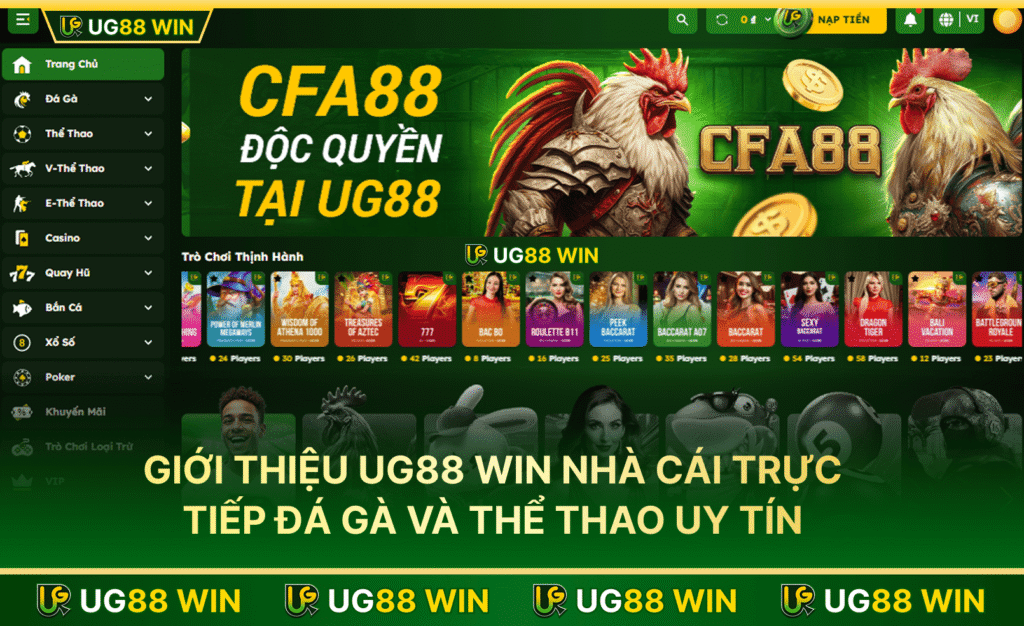 UG88 WIN – Website giải trí trực tuyến với nhiều lựa chọn nổi bật 3 UG88 WIN NEYT 13